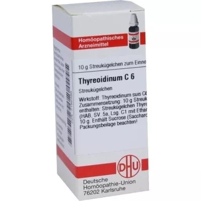 THYREOIDINUM C 6 guľôčok, 10 g