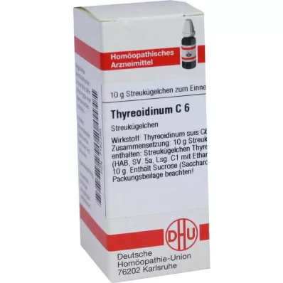 THYREOIDINUM C 6 guľôčok, 10 g