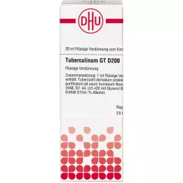 TUBERCULINUM GT D 200 riedenie, 20 ml