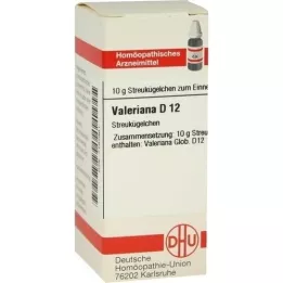 VALERIANA D 12 guľôčok, 10 g