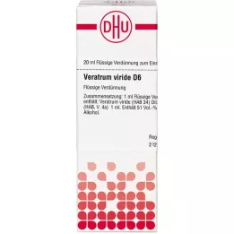 VERATRUM VIRIDE D 6 riedenie, 20 ml