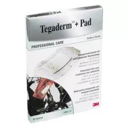 TEGADERM 3M Plus Pad 9x15 cm pripravený na použitie.3589NP, 5 ks