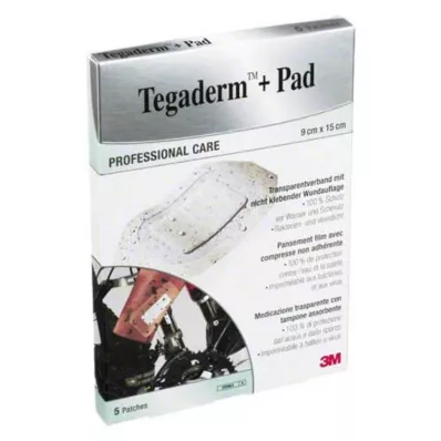 Tegaderm 3M Plus Pad 9x15cm omietka 3589NP, 5 ks