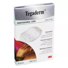 TEGADERM 3M fólia 6x7 cm 1624NP, 5 ks