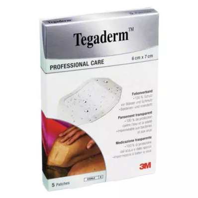 Tegaderm 3M Film 6x7cm 1624NP, 5 ks Tegaderm 3M Film 6x7cm 1624NP, 5 ks