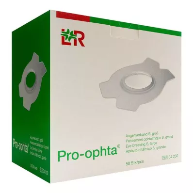 PRO-OPHTA Obväz na oči S veľký, 50 ks
