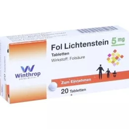 FOL Lichtenstein 5 mg tablety, 20 ks