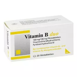 VITAMIN B DUO Filmom obalené tablety, 20 ks