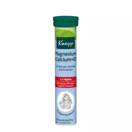 KNEIPP Šumivé tablety s horčíkom a vápnikom, 20 kapsúl