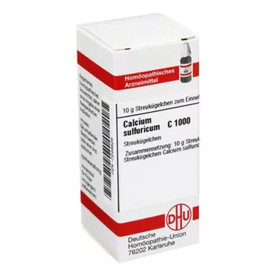 DHU Calcium sulfuricum C 1000 Gl, 10 g DHU Calcium sulfuricum C 1000 Gl, 10 g