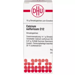 CALCIUM SULFURICUM C 12 guľôčok, 10 g