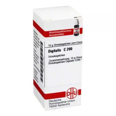 DIGITALIS C 200 guľôčok, 10 g
