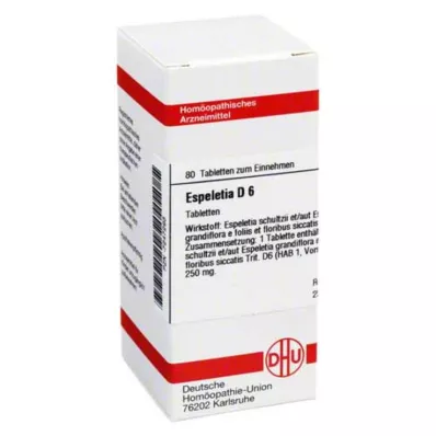 DHU Espeletia D 6 tabliet, 80 ks
