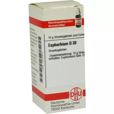 DHU Euphorbium D 30 globule, 10 g DHU Euphorbium D 30 globule, 10 g