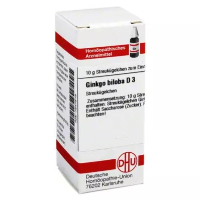 DHU Ginkgo biloba D 3 guľôčky, 10 g DHU Ginkgo biloba D 3 guľôčky, 10 g