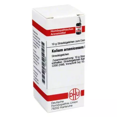 KALIUM ARSENICOSUM C 200 guľôčok, 10 g