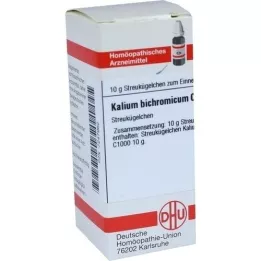 KALIUM BICHROMICUM C 1000 guľôčok, 10 g