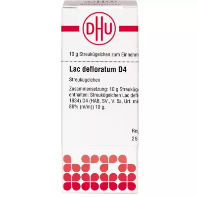 LAC DEFLORATUM D 4 guľôčky, 10 g
