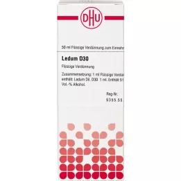 LEDUM D 30 riedenie, 50 ml