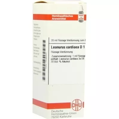 LEONURUS CARDIACA D 1 riedenie, 20 ml