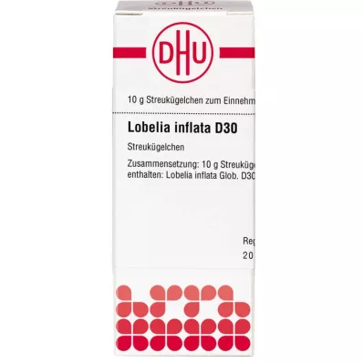 LOBELIA INFLATA D 30 guľôčok, 10 g
