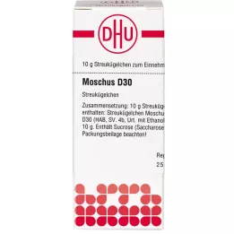 MOSCHUS D 30 guľôčok, 10 g