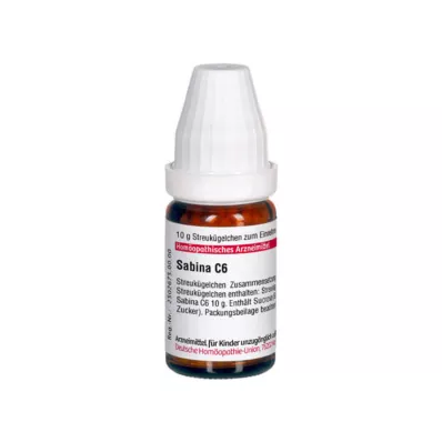 DHU Sabina C 6 guľôčky, 10 g DHU Sabina C 6 guľôčky, 10 g