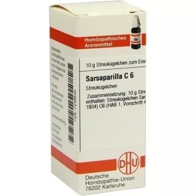 SARSAPARILLA C 6 guľôčok, 10 g