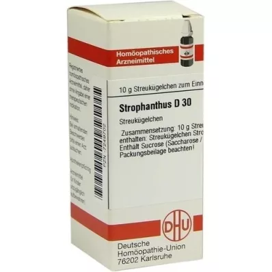 STROPHANTHUS D 30 guľôčok, 10 g