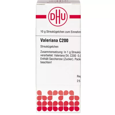 VALERIANA C 200 guľôčok, 10 g