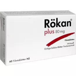 RÖKAN Plus 80 mg filmom obalené tablety, 60 ks