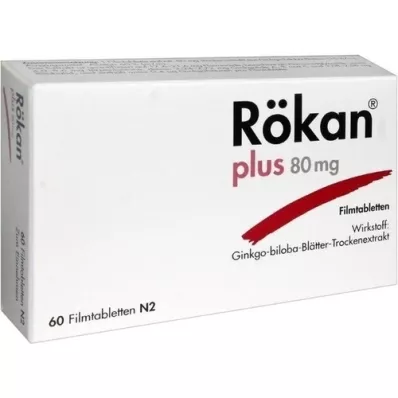 RÖKAN Plus 80 mg filmom obalené tablety, 60 ks