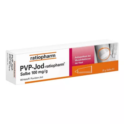 PVP-JOD-ratiopharm masť, 25 g