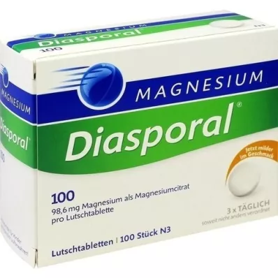MAGNESIUM DIASPORAL 100 pastiliek, 100 ks