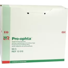 PRO-OPHTA Nesterilné perforované kompresy, 50 ks