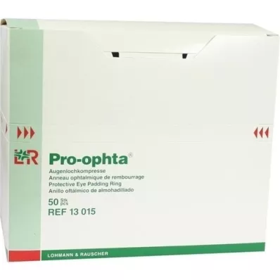 PRO-OPHTA Nesterilné perforované kompresy, 50 ks