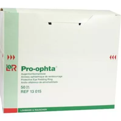 Pro Ophta perforované obklady nesterilné 13015 (50 kusov) Pro Ophta perforované obklady nesterilné 13015 (50 kusov)