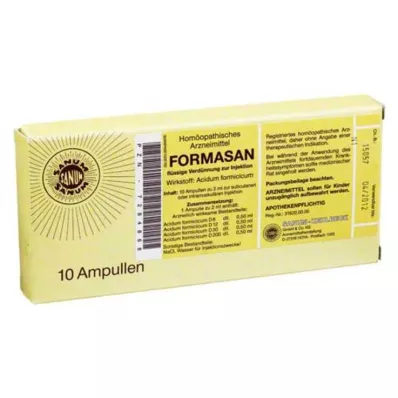 FORMASAN Injekčné ampulky, 10X2 ml FORMASAN Injekčné ampulky, 10X2 ml