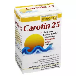 CAROTIN 25 Feingoldových kapsúl, 100 ks