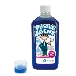 MIRADENT Roztok na testovanie zubného povlaku Agent, 500 ml