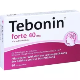 TEBONIN forte 40 mg filmom obalené tablety, 60 ks