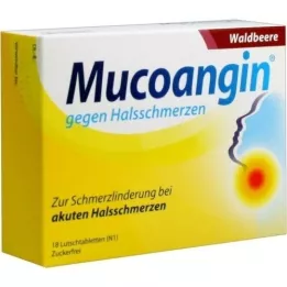 MUCOANGIN Lesné plody 20 mg pastilky, 18 ks