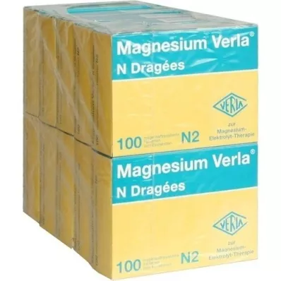 MAGNESIUM VERLA N Potiahnuté tablety, 10X100 ks