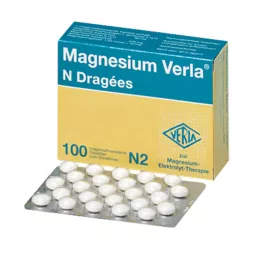MAGNESIUM VERLA N Potiahnuté tablety, 10X100 ks