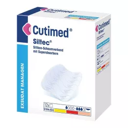 CUTIMED Siltec penový obväz 20x20 cm nelepivý, 6 ks