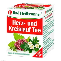 BAD HEILBRUNNER Čaj na srdce a krvný obeh N balenie, 8X1,5 g