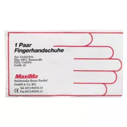 HANDSCHUHE Bavlnené nohavice veľkosti 10, 2 ks