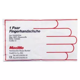 HANDSCHUHE Bavlnené nadmerné dĺžky veľkosti 11, 2 ks