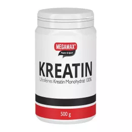 KREATIN MONOHYDRAT 100% prášok Megamax, 500 g