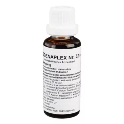 REGENAPLEX č. 52 a kvapky, 30 ml